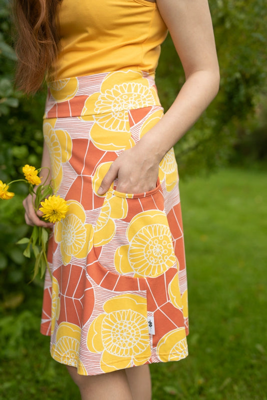 PISARA Skirt, Ulpukka, Rust