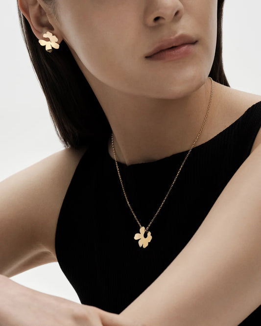 Kalevala x Marimekko Unikko Bronze Pendant Miniature