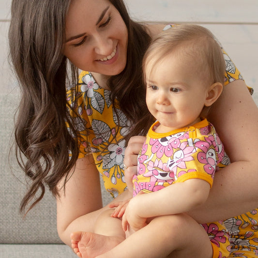 PaaPii Onesie Short Sleeve - Bloomnation Sun