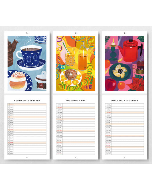 Kakkukahvit (coffee/cake time) Calendar 2026