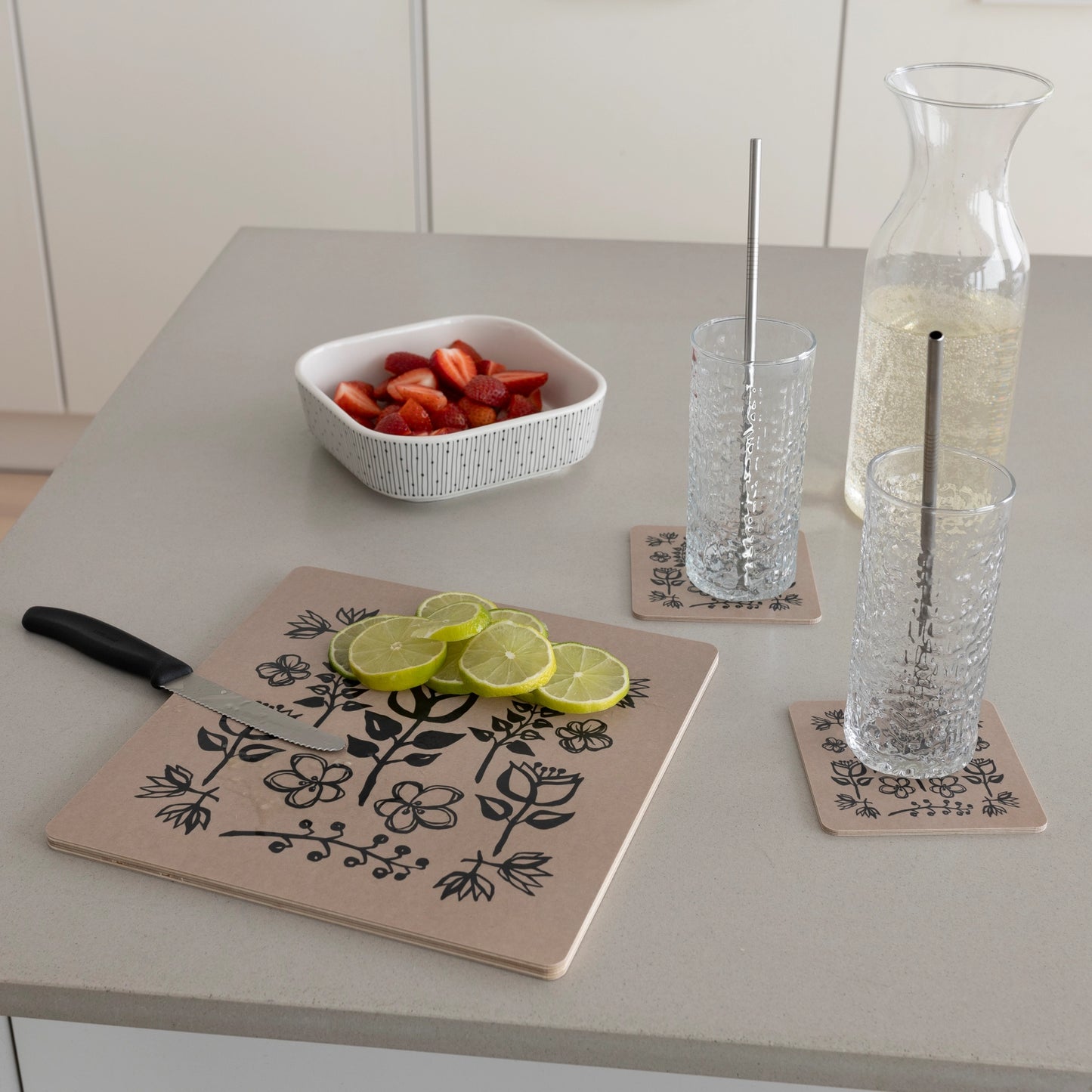 Magic Garden Cutting Board