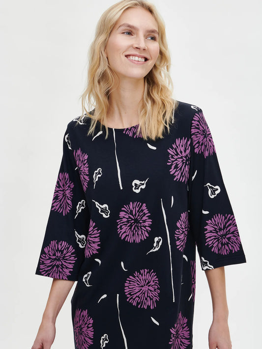 Chrysanthemum Long Nightgown