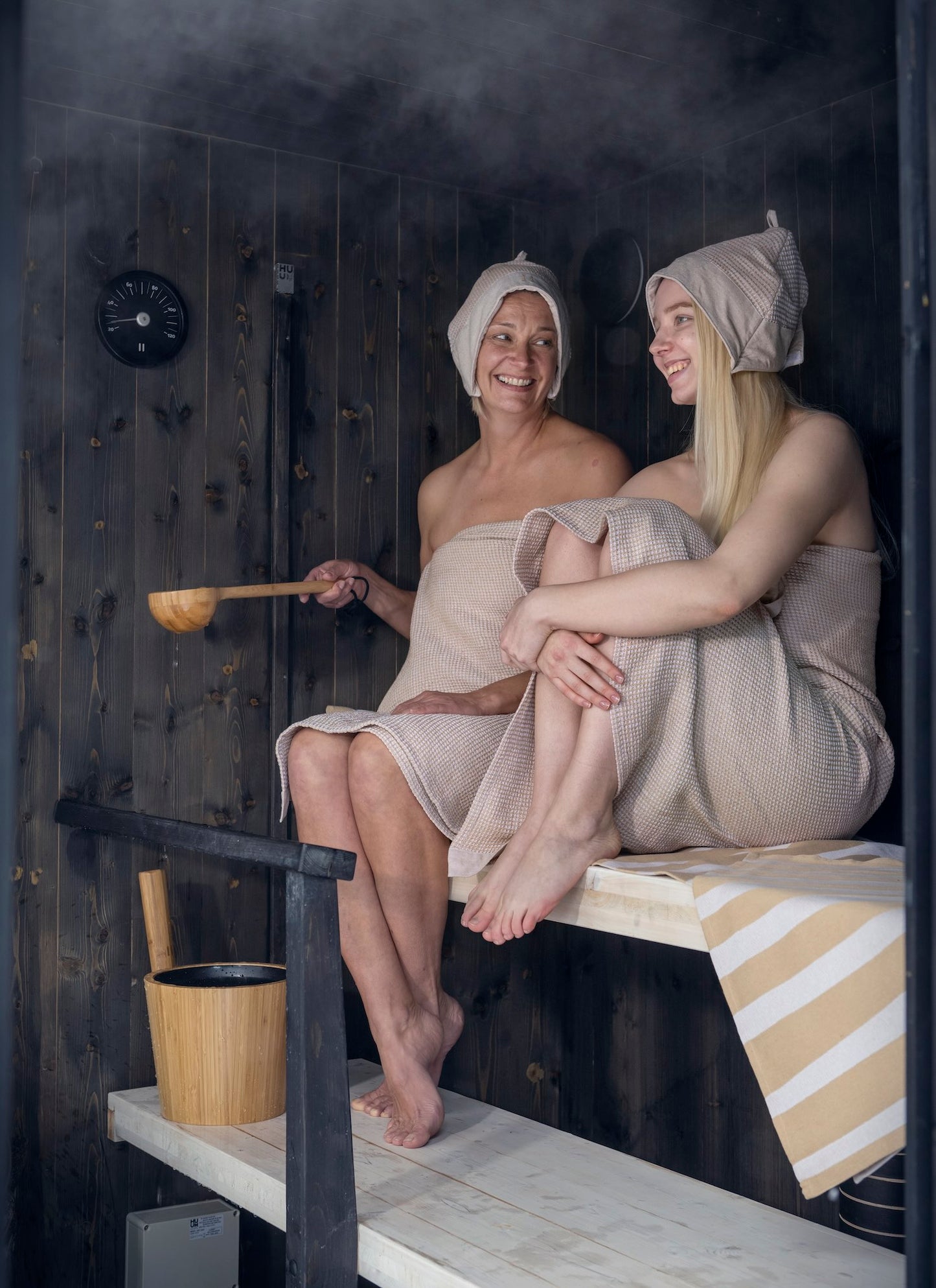 Rento Bamboo Sauna Bucket – 5L