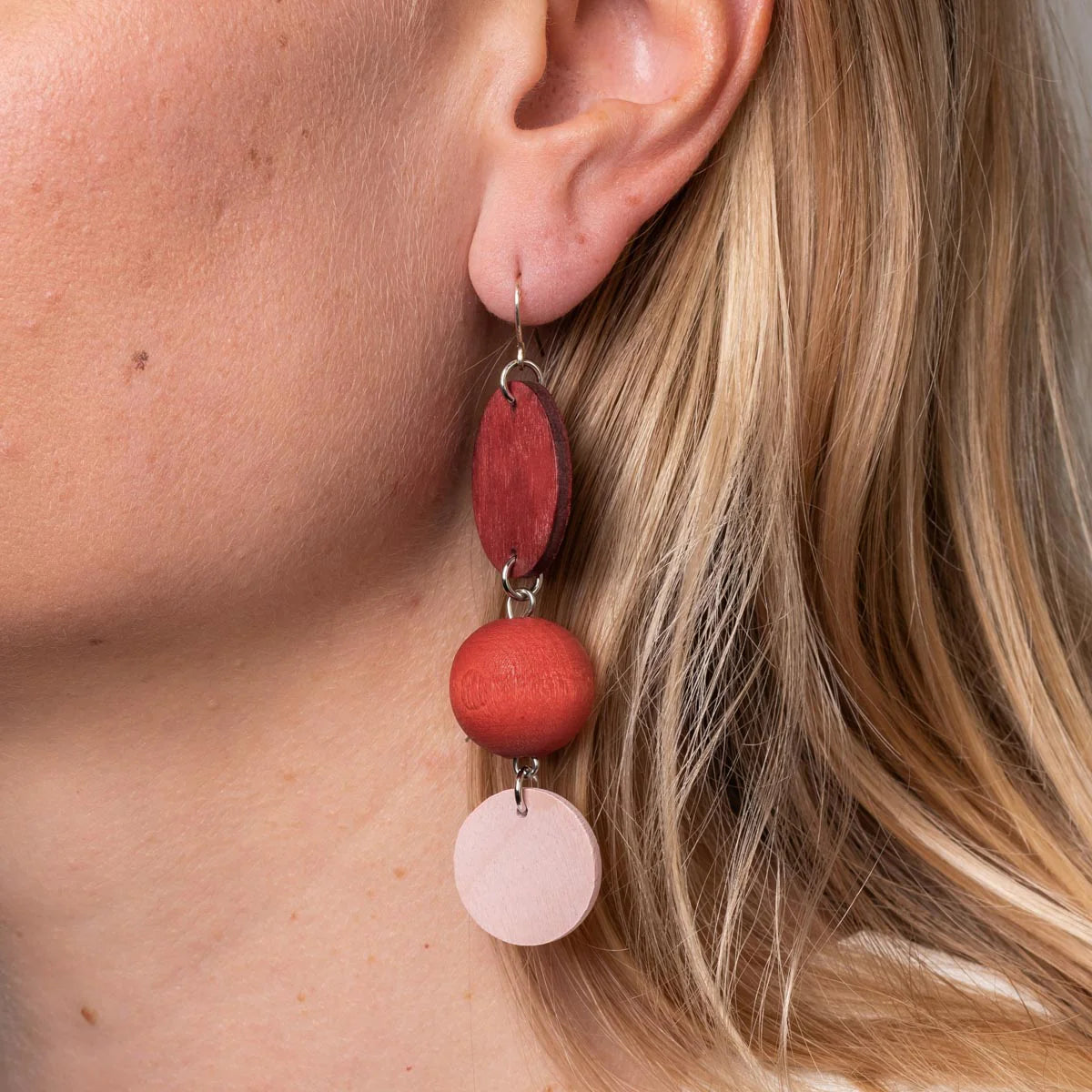 Apollo Earrings - Red