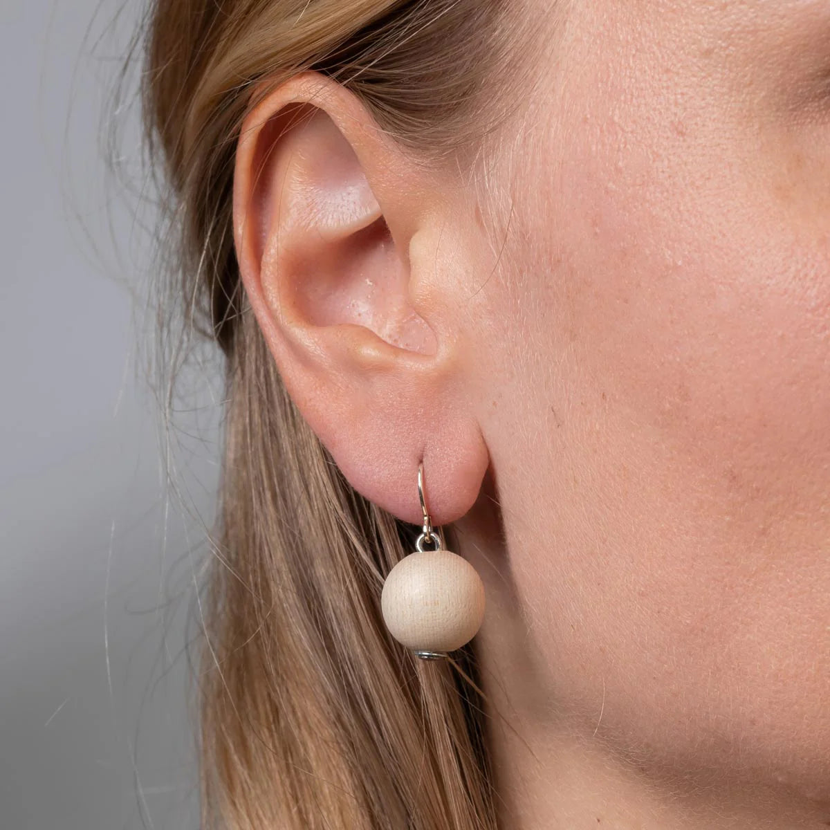 Aarikka Karpalo Earrings, Citron Yellow