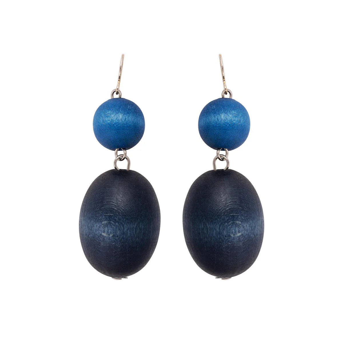 Taateli Earrings - Dark blue
