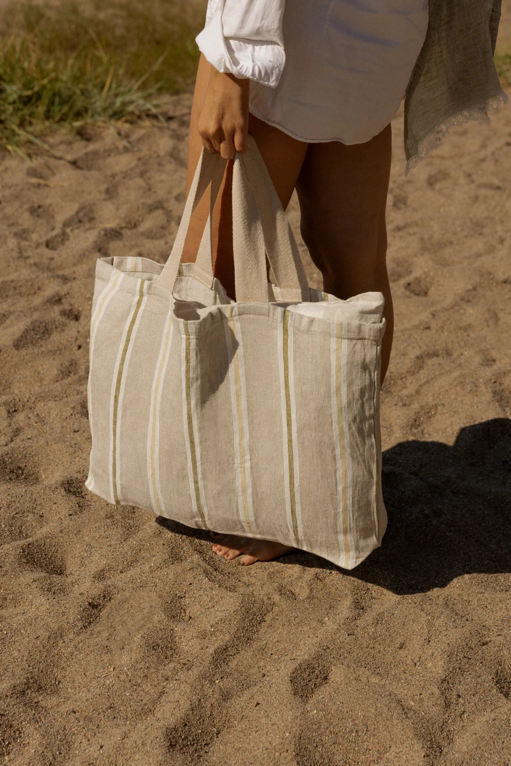Tori Bag Linen Blue