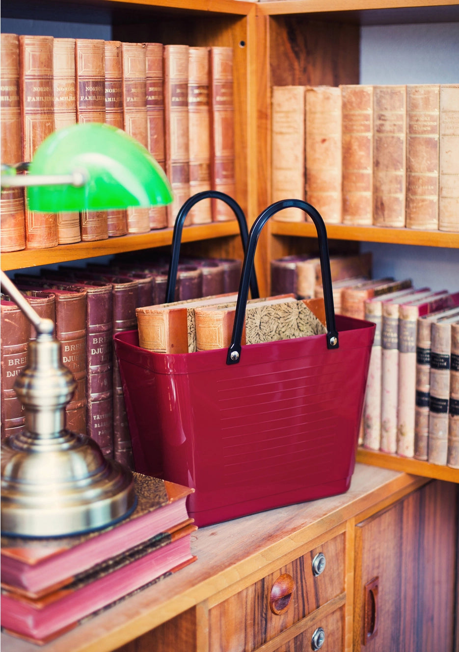 Hinza Eco Bag Small Maroon 7.5L/7.5Q