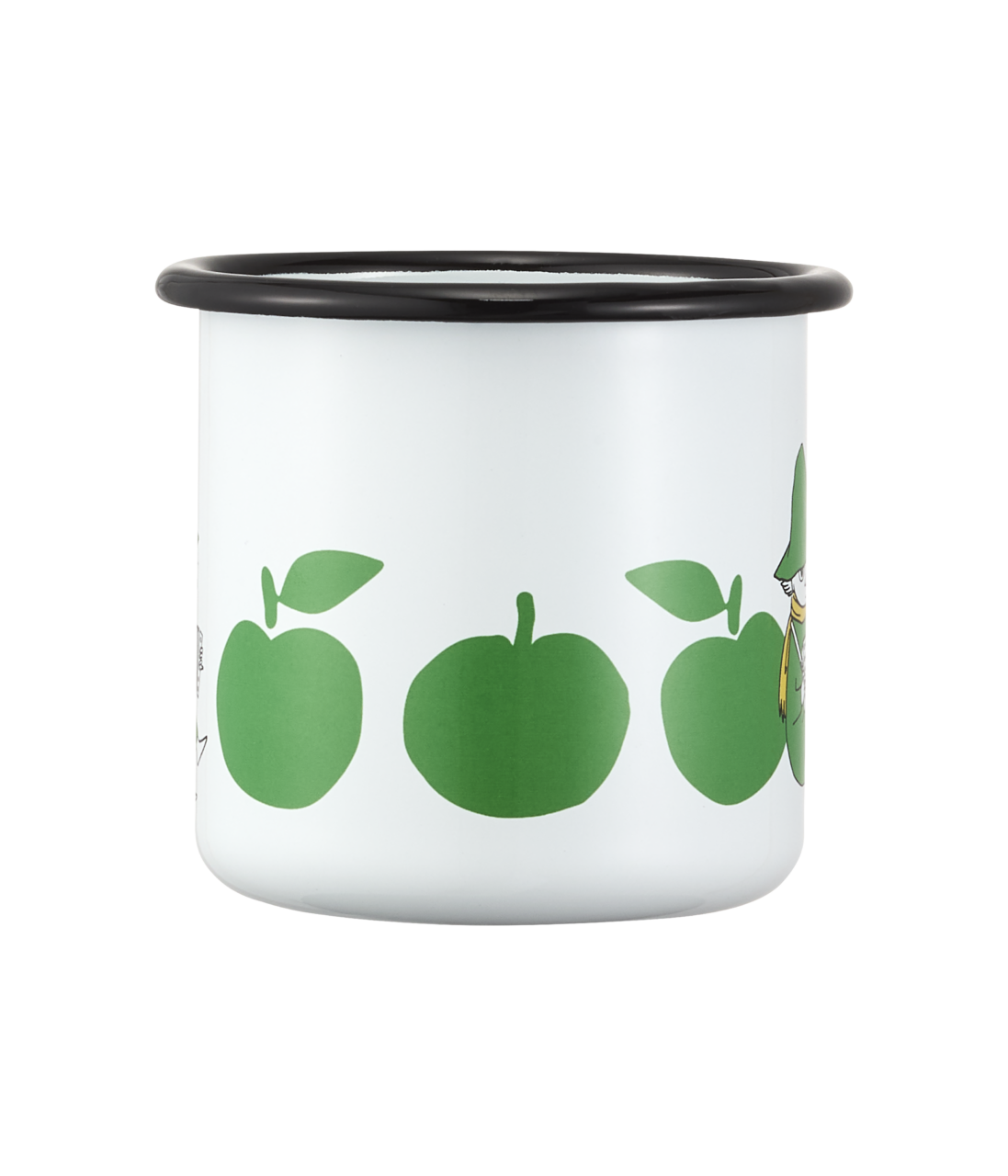 Moomin Enamel Mug Joyful Apples
