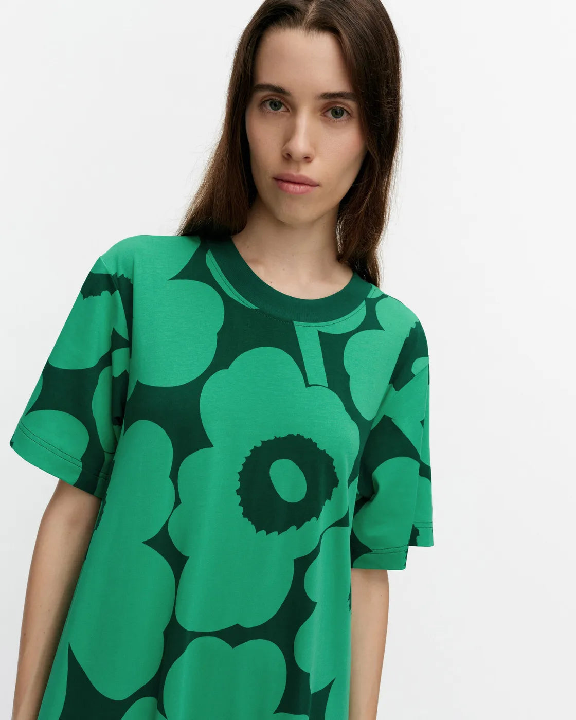 Koostua Unikko Dress. Green, Dark Green