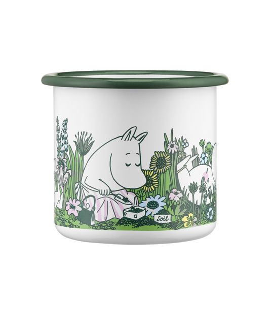 Moomin In the Garden Enamel Mug