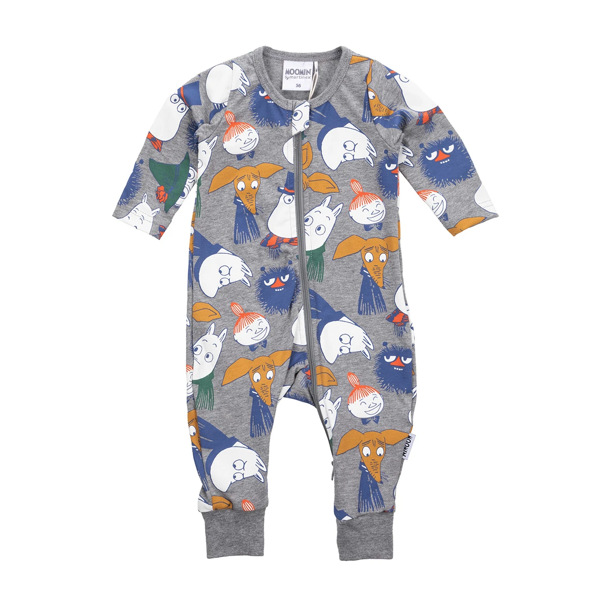 Moomin Expressions Pyjamas Grey Melange