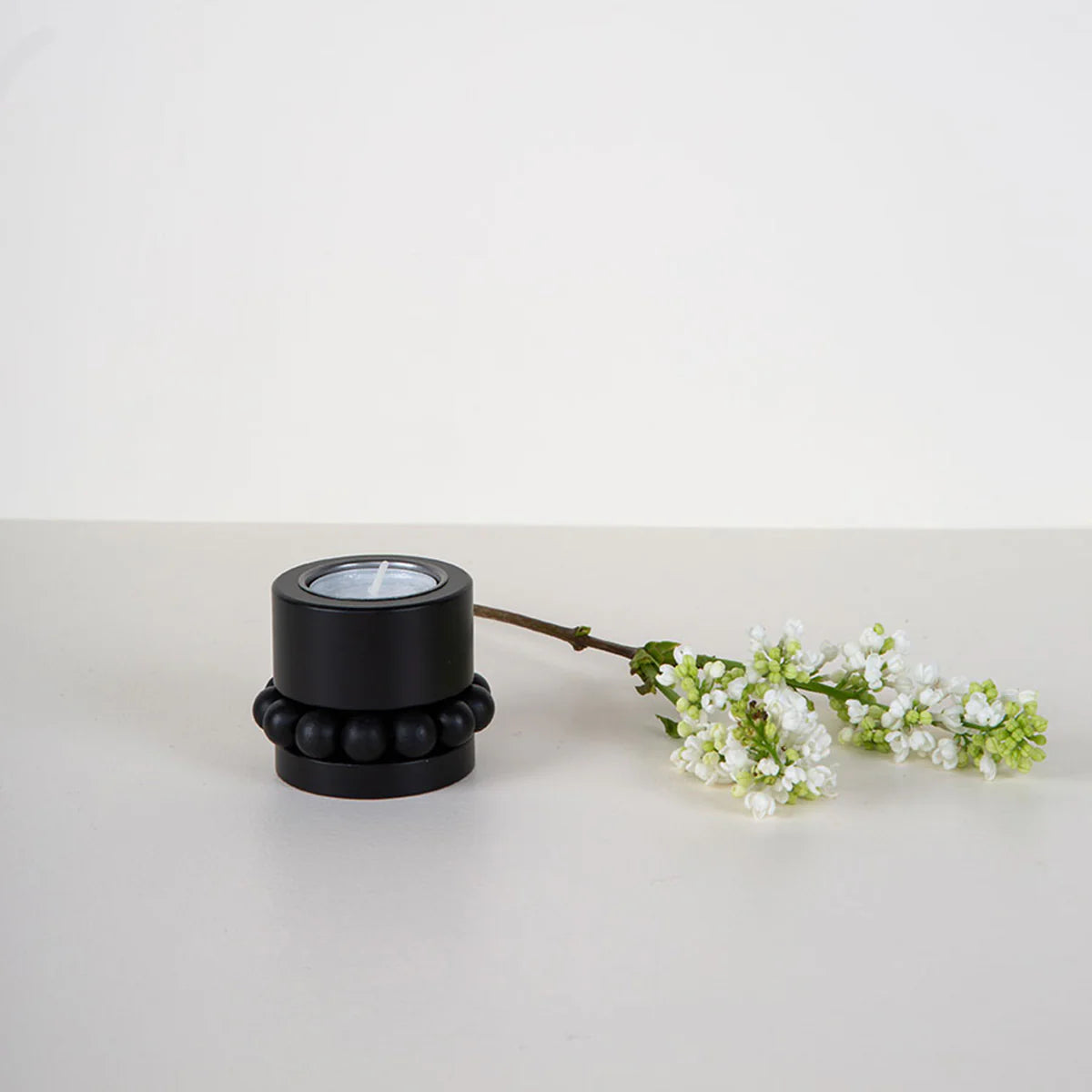 Prinsessa Candleholder - Coal Black