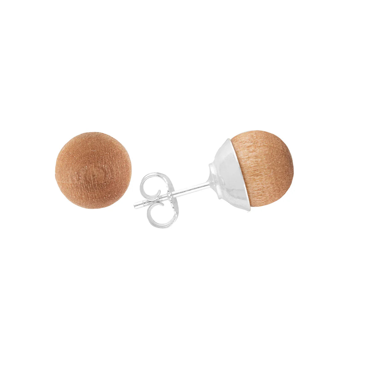 Alisa Earrings Light Brown