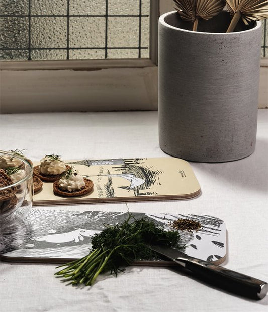 Moomin Adventures in the Water - Chop and Serve Board