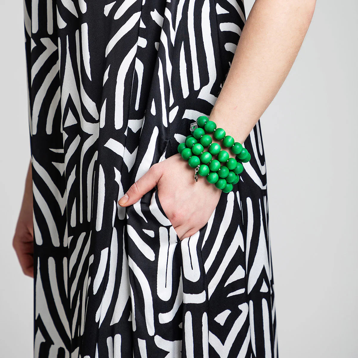 Aarikka Pohjola Bracelet, Black