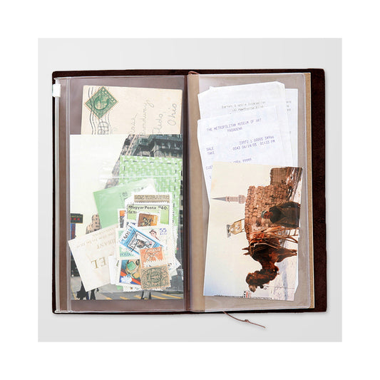 Traveler’s Notebook Clear Zipper Case 008 - Regular