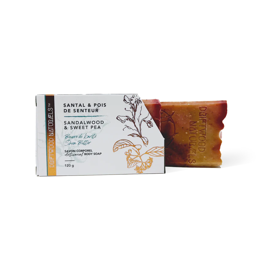 Sandalwood & Sweet Pea - Artisanal Body Soap