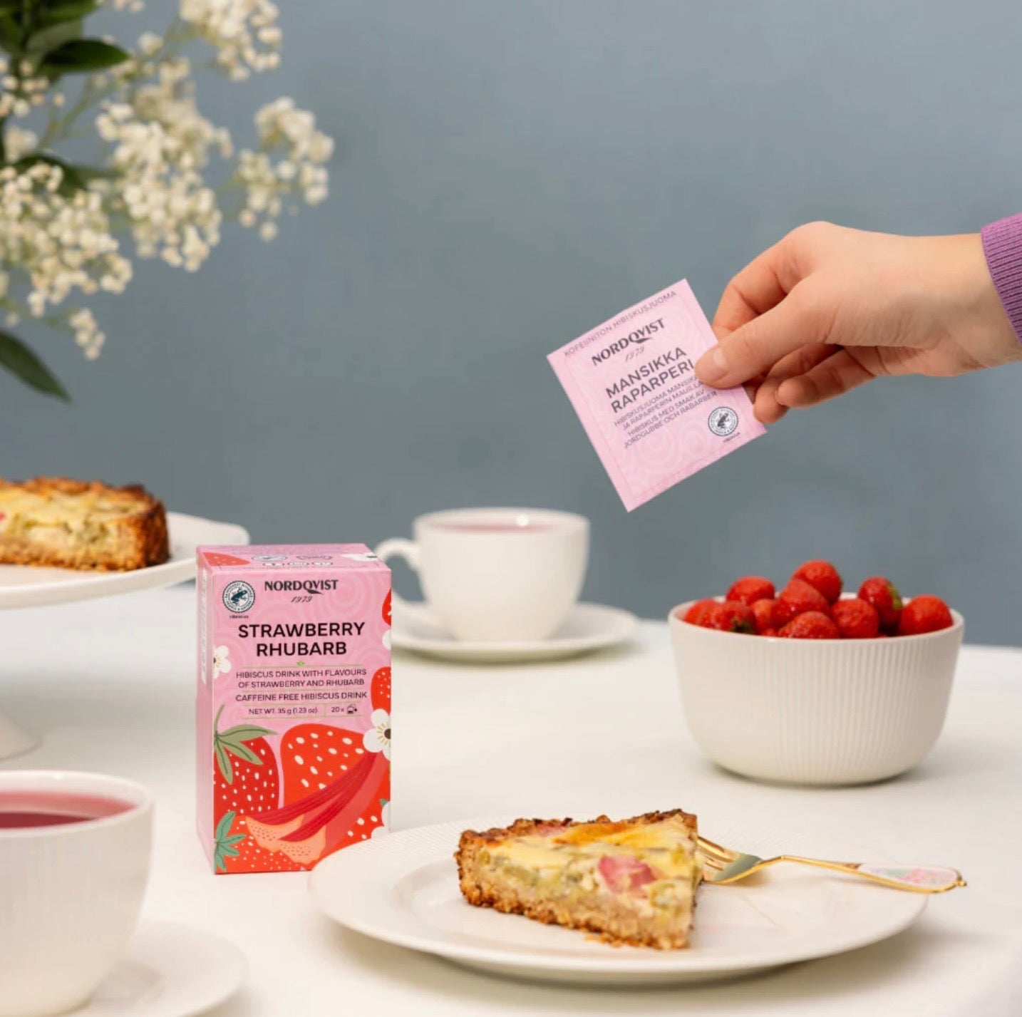 Nordqvist Tea - Strawberry Rhubarb