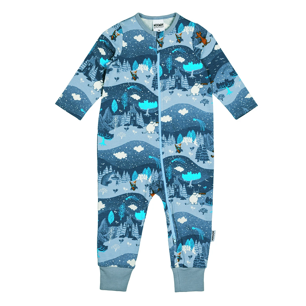 Moomin Star Sky Pyjamas Blue