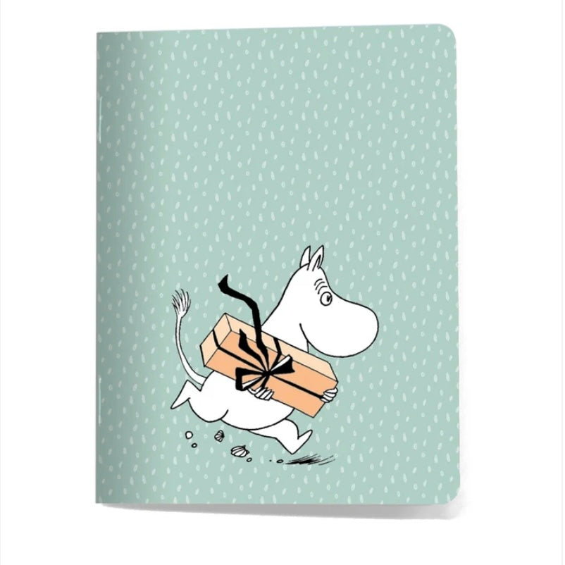 Mini Notebook - moomin troll and gift