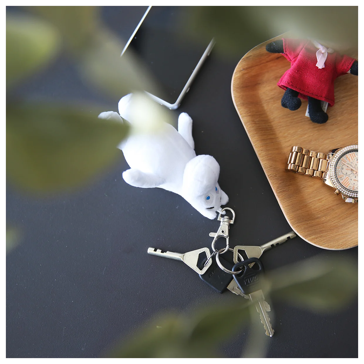 Moomintroll Keychain