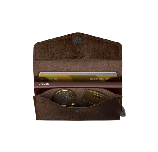 Secrid Envelope Wallet - Vintage Chocolate