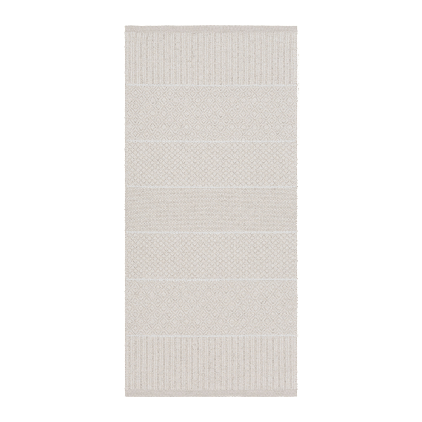 Alice - Mixed Cotton Rug (Offwhite)