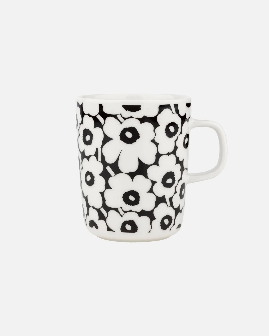 Mini Unikko 60th Anniversary Mug - black/white – Finnport