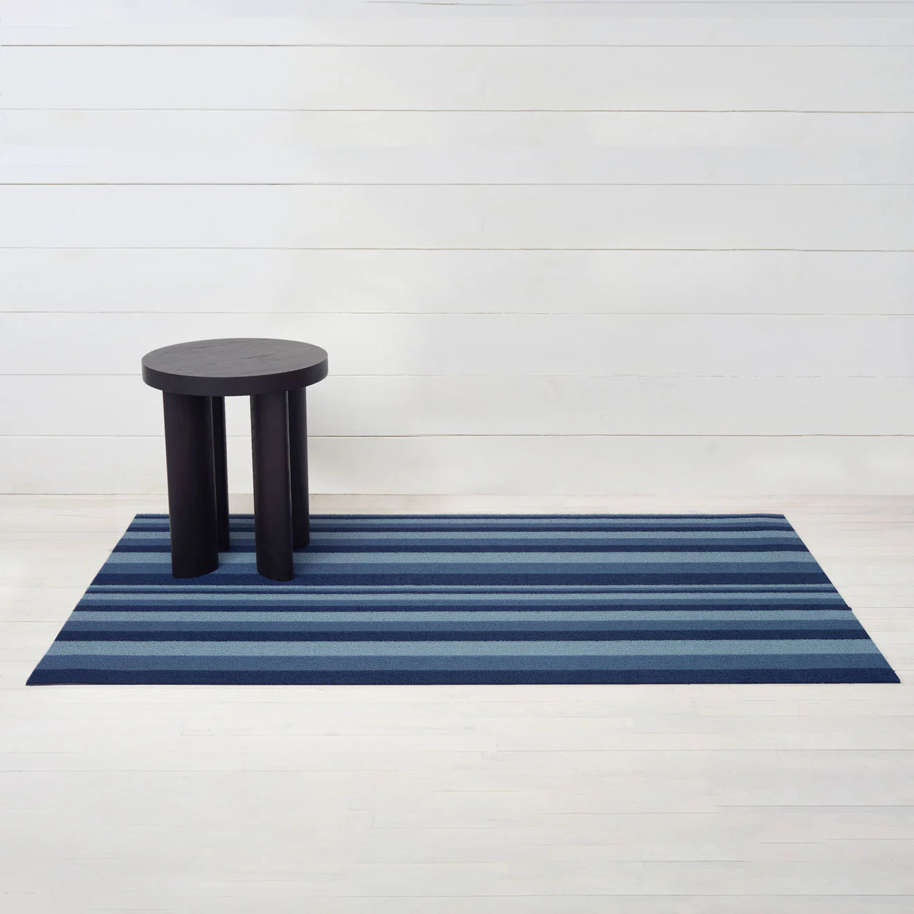Bounce Stripe Shag Mat - Storm