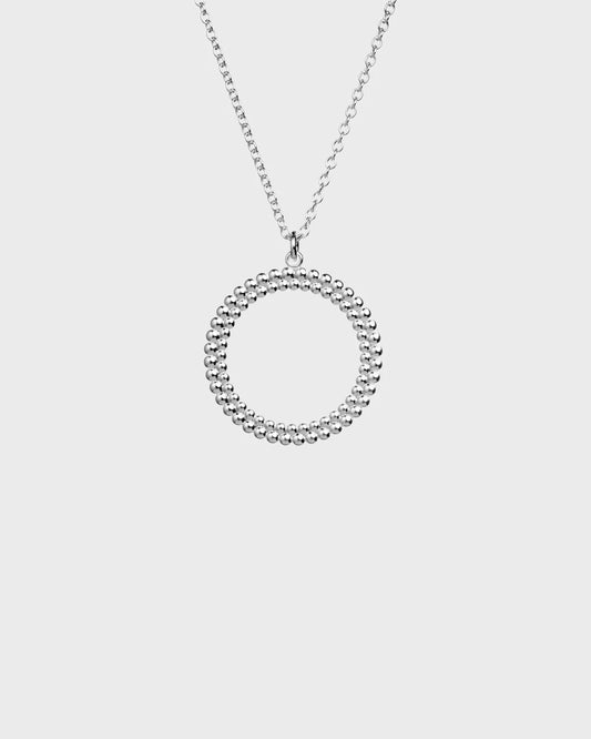 Circle of Light Silver Pendant