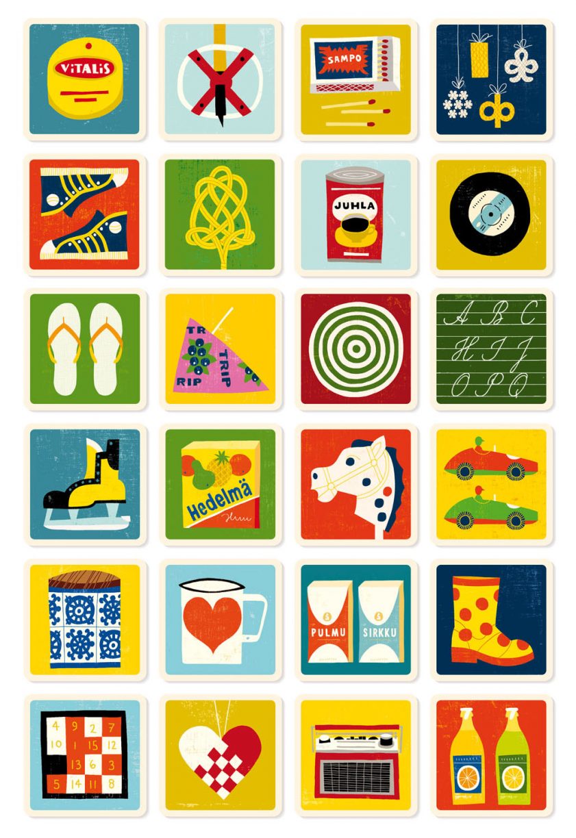 Good Times Memory Game - Kehvola