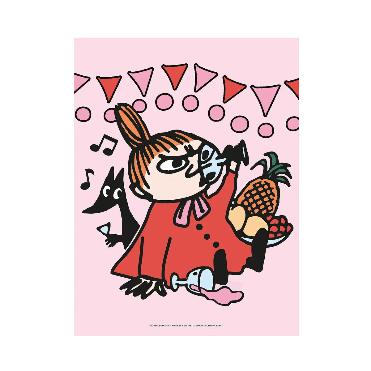 Little My Party Poster - 50 x 70 cm