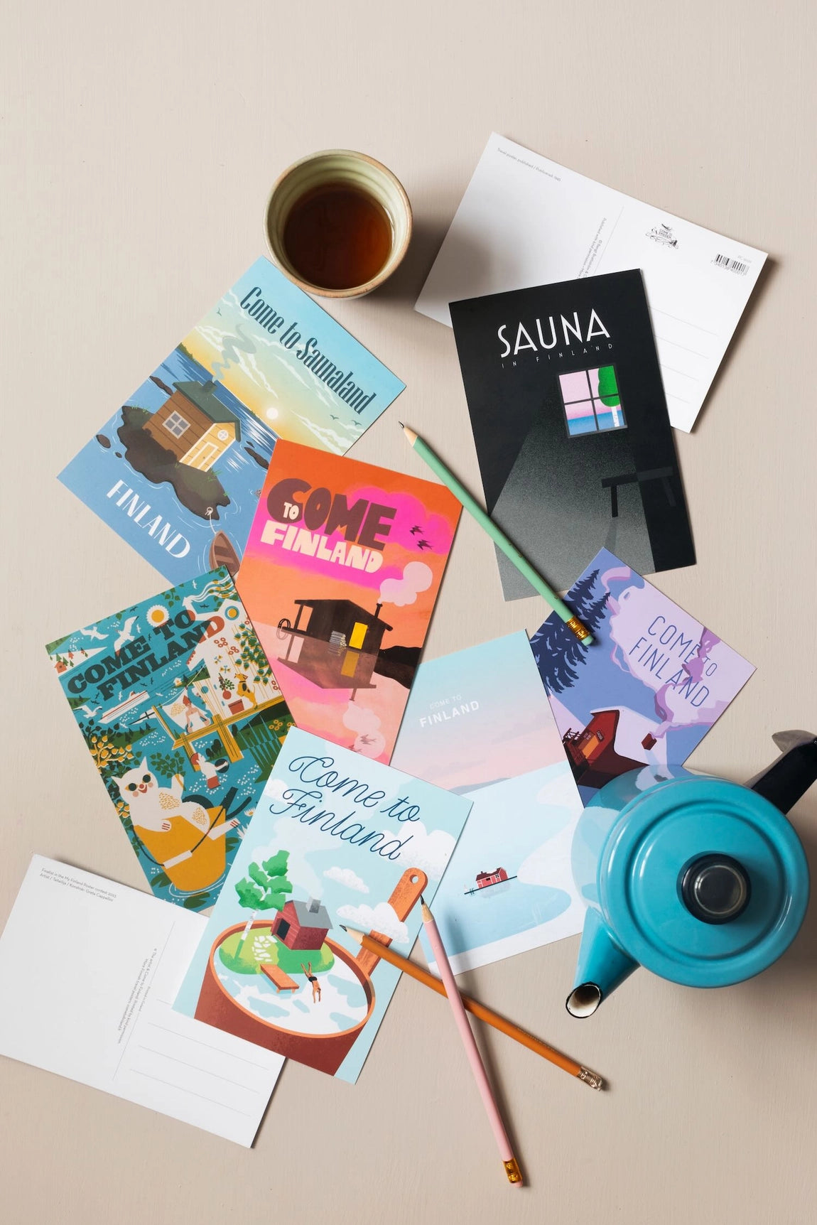 Sisu in Finland Postcard – 4th Place: Finnish Travel Poster of the Year 2017