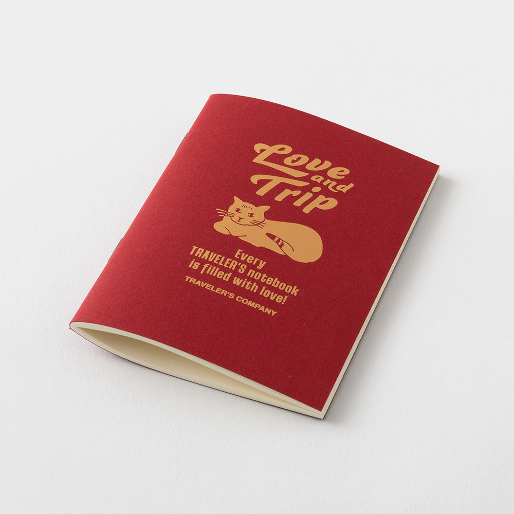 Traveler’s Notebook Passpot Refill - Love and Trip Red (Limited edition)