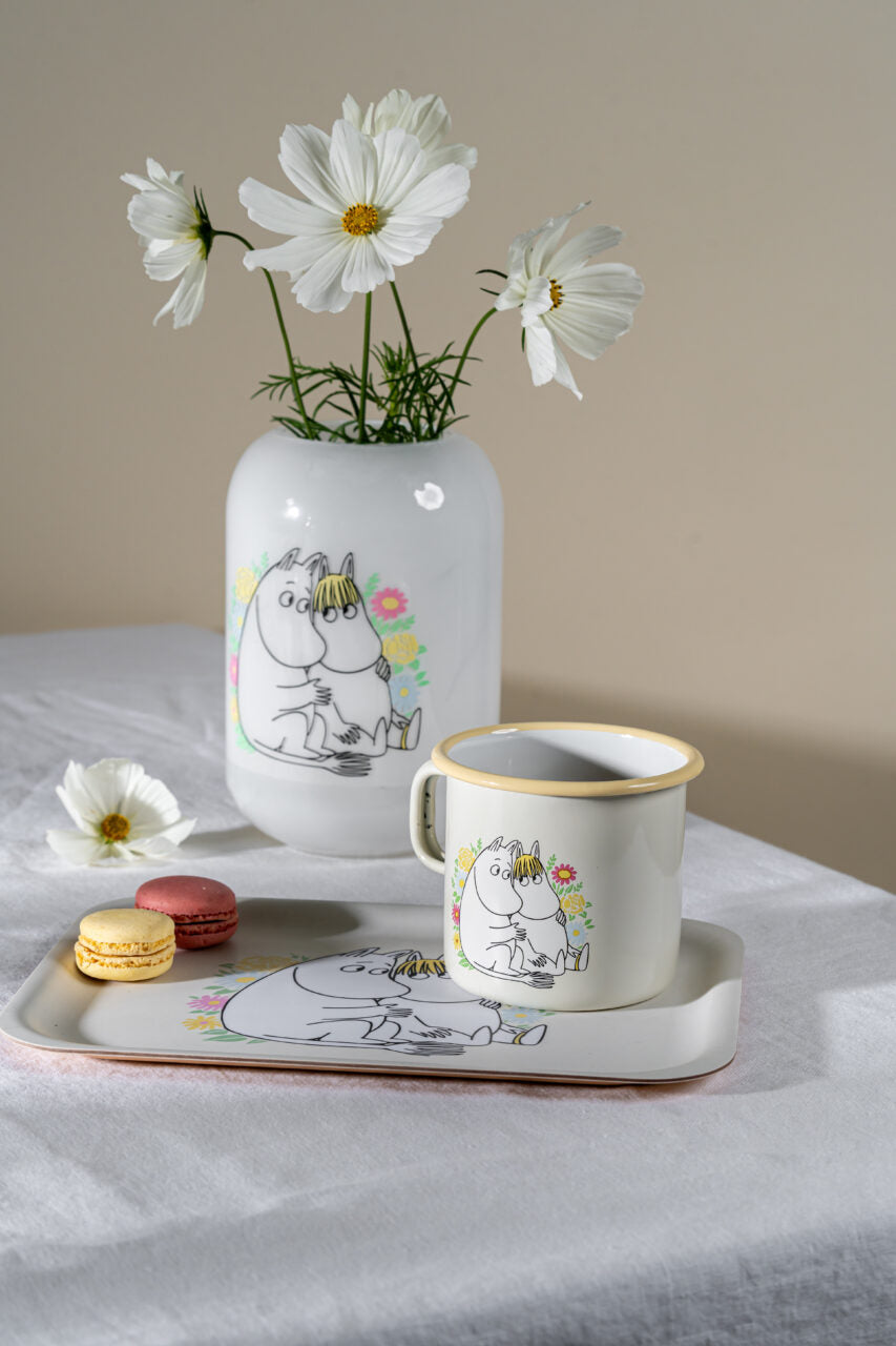 Moomin Enamel Flowers Mug