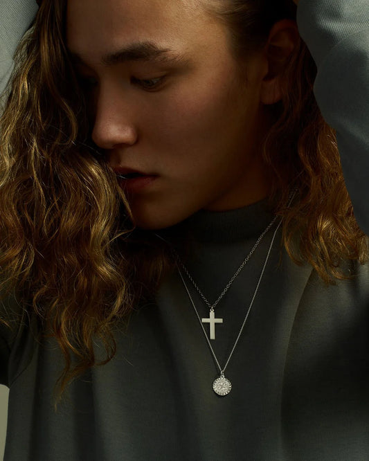 Rajalin’s Cross Silver Necklace