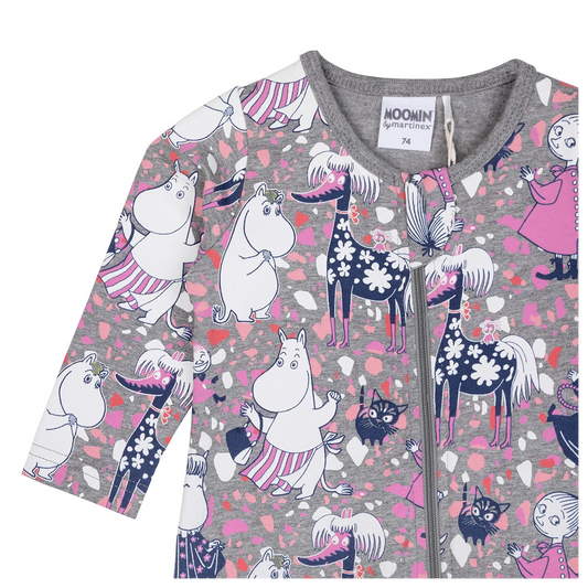 Flakes Pyjamas Grey Melange