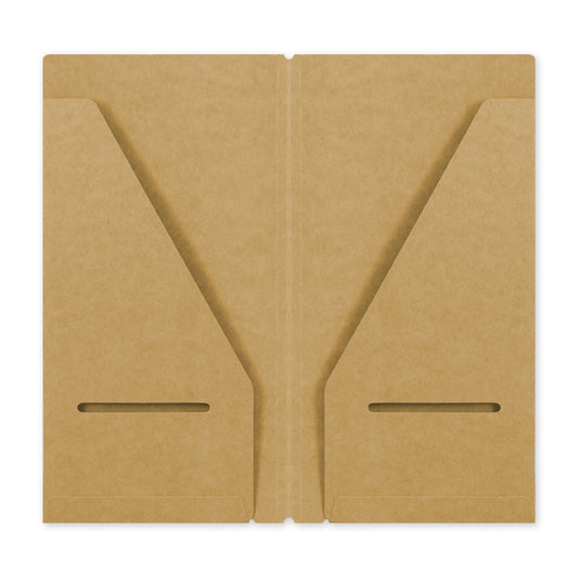 Traveler’s Notebook Regular Size Refill - Kraft Paper Folder 020