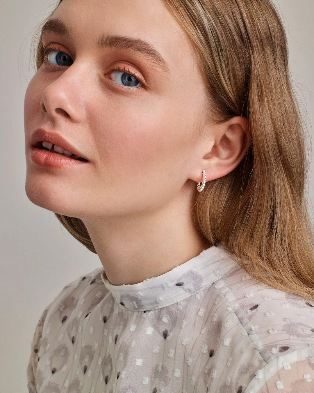 Circle of Light Bronze Earrings