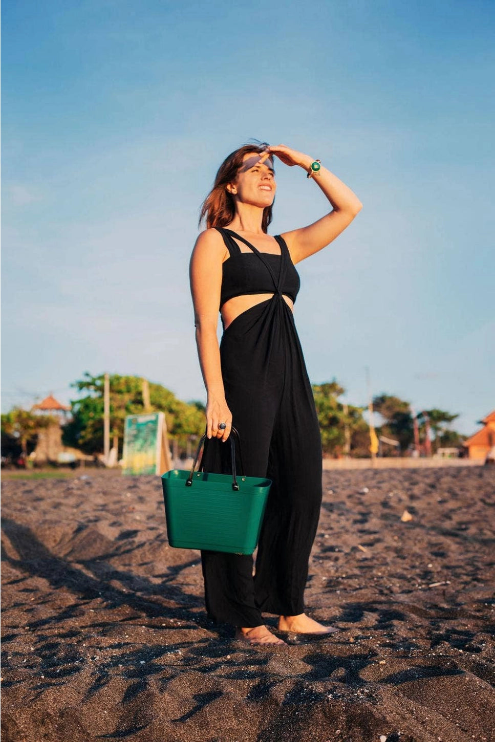 Hinza Eco Bag Small Dark Green 7.5L/7.5Q