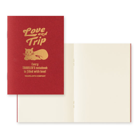 Traveler’s Notebook Passpot Refill - Love and Trip Red (Limited edition)