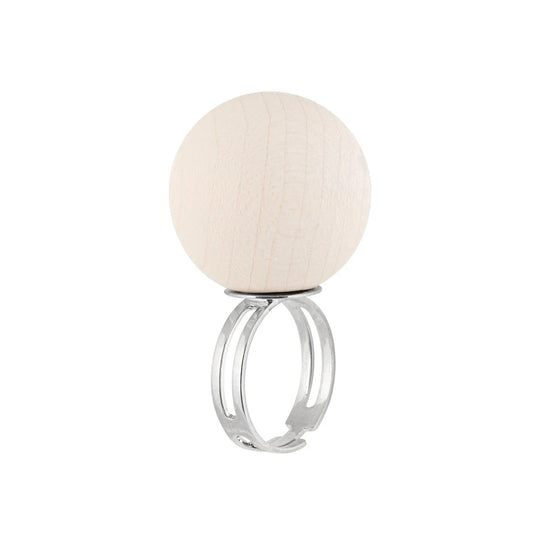 Aarikka Metsä Ring Ecru