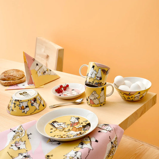 Moomin Plate Family Time 80