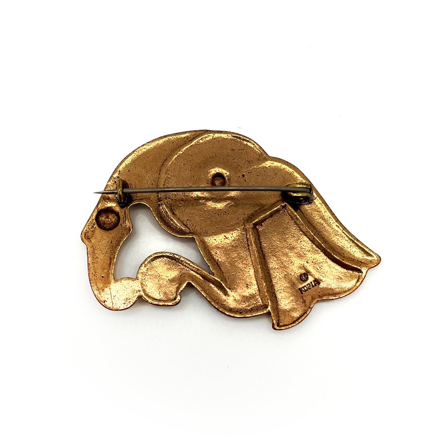 Vintage Bronze Eagle Brooch - Kalevala (Kotkasolki), c. 1980–1995