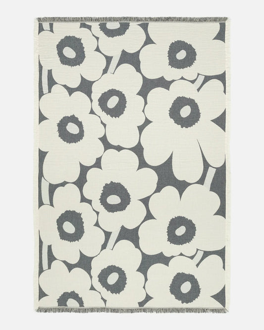 Unikko Jacquard Knit Blanket