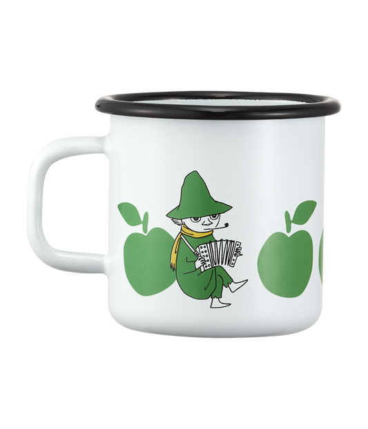 Moomin Enamel Mug Joyful Apples