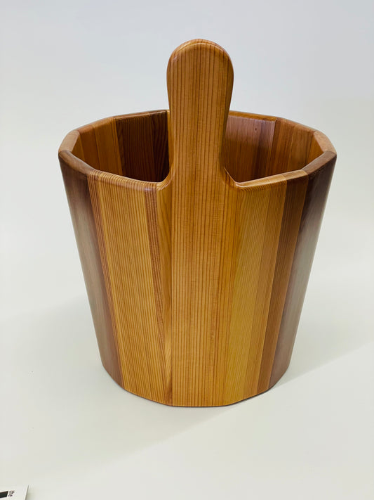 Large Sauna Bucket – Western Red Cedar, Spirit of the Forest