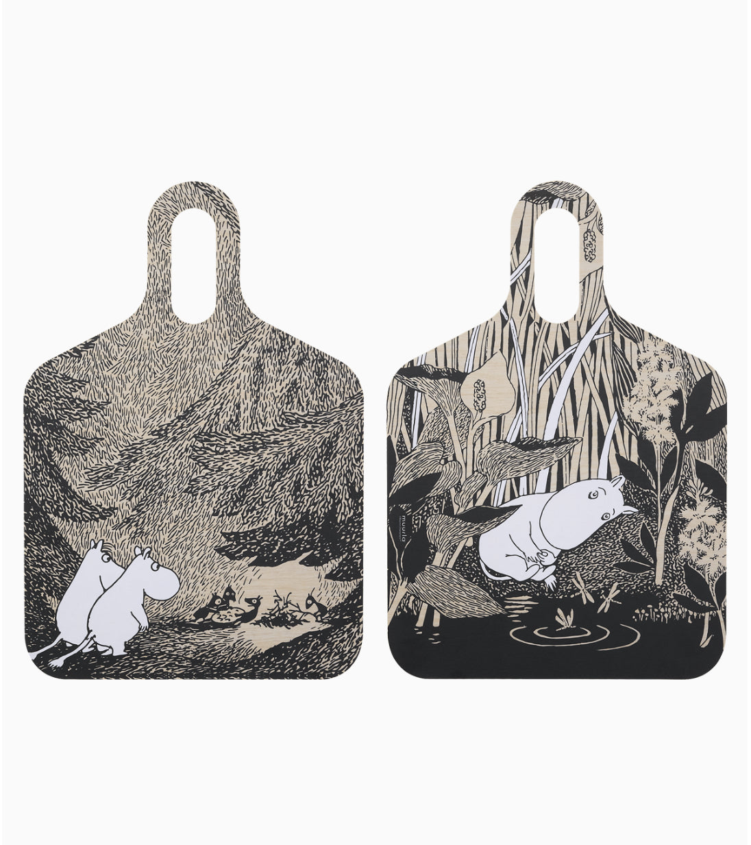 Moomin The Pond Chop and Serve & Board
