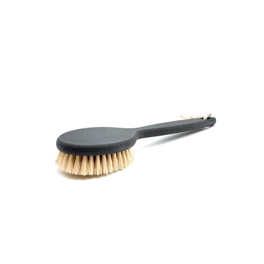 Keller Bath Brush – Grey Handle, Tampico Fibre